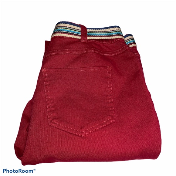 croft & barrow Pants - Croft & Barrow red cropped pants size 14 NWT
